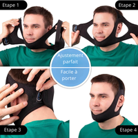 Sangle de Mâchoire médicale ANTI-RONFLEMENT & ANTI-APNÉE