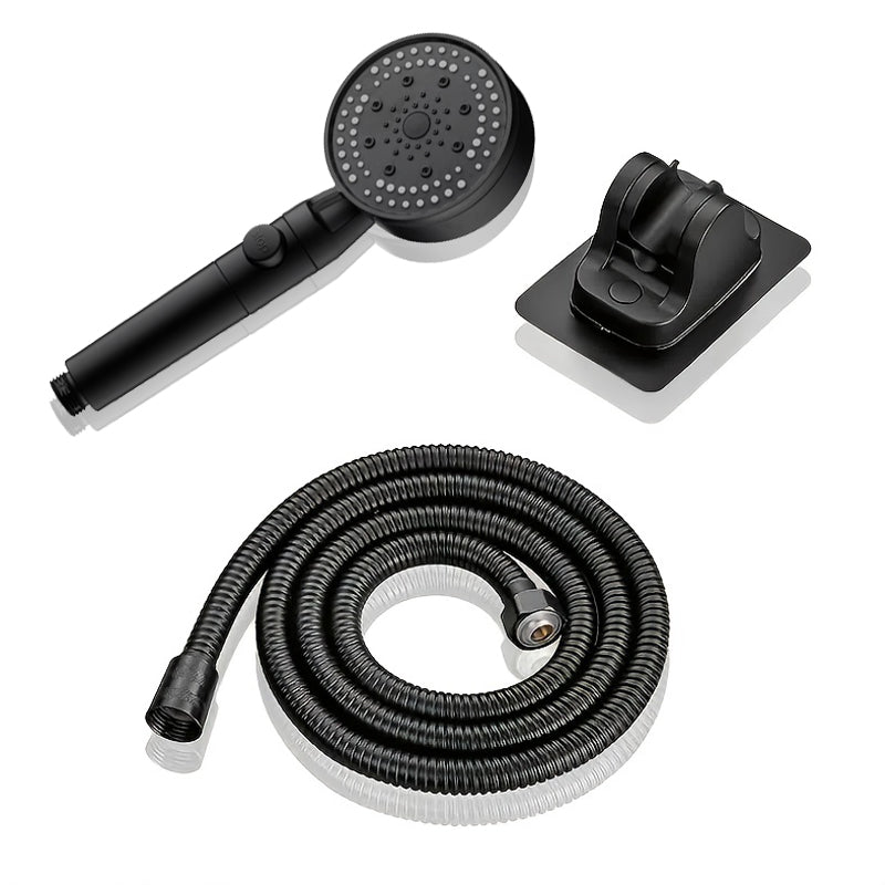 Pommeau de douche noir à Haute Pression