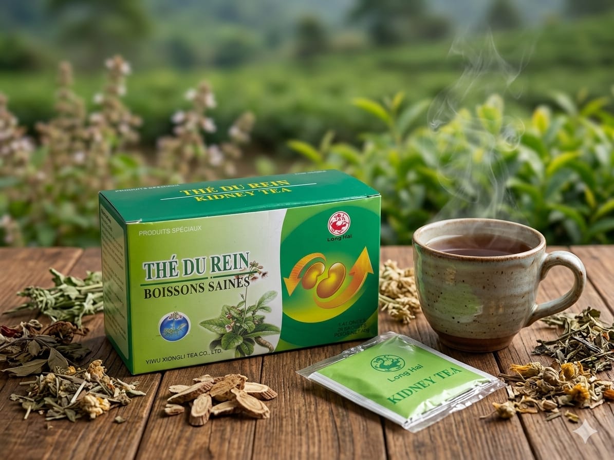 Thé du Rein - Le thé aux plantes qui soutient vos reins et favorise l’élimination