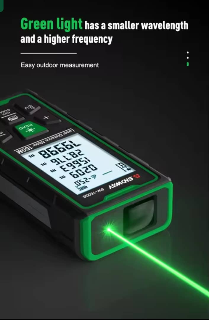 Télémètre Numérique Laser de 120m