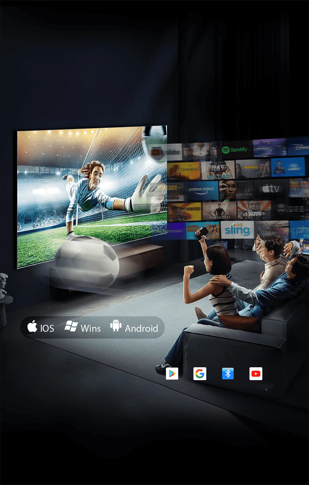 BOX de STREAMING Intelligente 4K ULTRA HD
