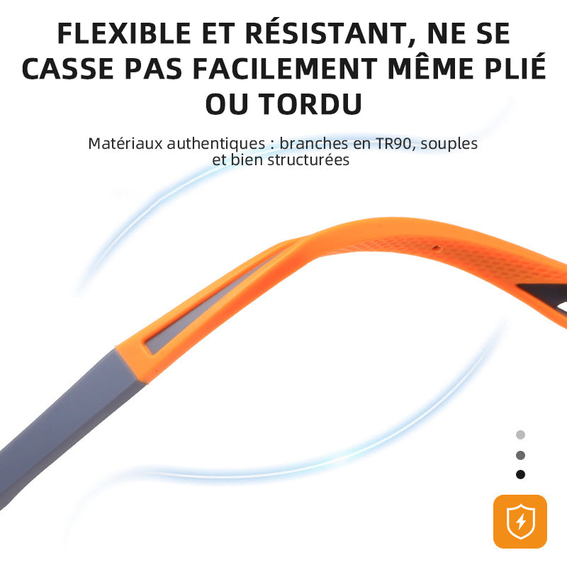 LUNETTES DE LECTURE SPORT TR À MONTURE CARRÉE ULTRA-LÉGÈRES ANTI-LUMIÈRE BLEUE