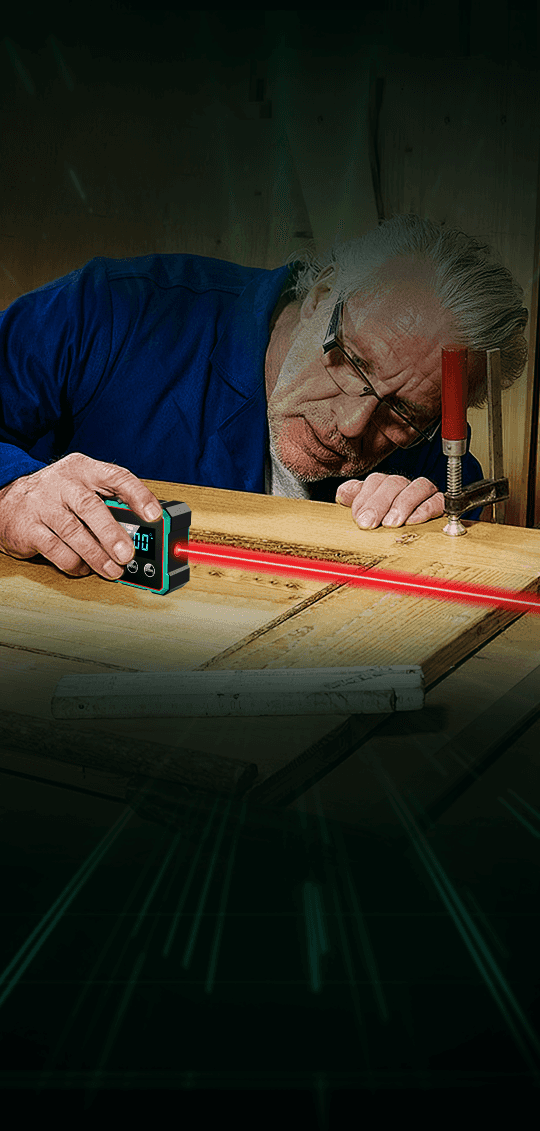 Inclinomètre Magnétique  Numérique Laser de Précision Ultime