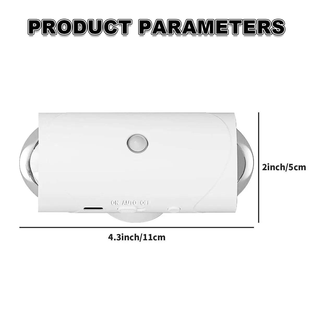 Veilleuse Led intelligente avec capteur de mouvement rechargeable