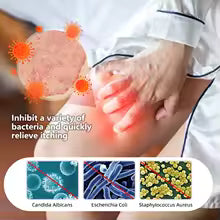 Crème Antibactérienne, Anti-démangeaison