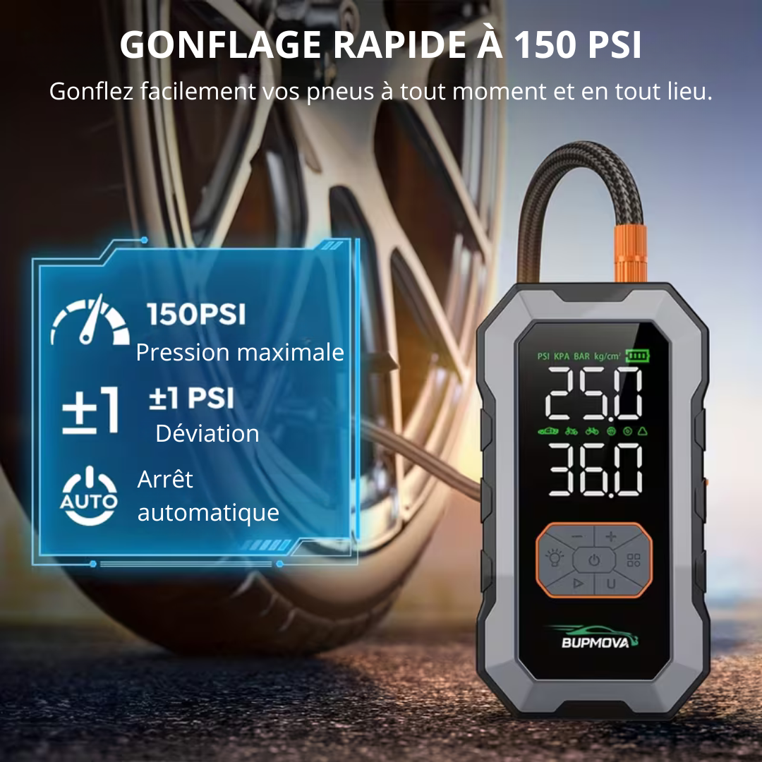 Le démarreur d'urgence 4 en 1