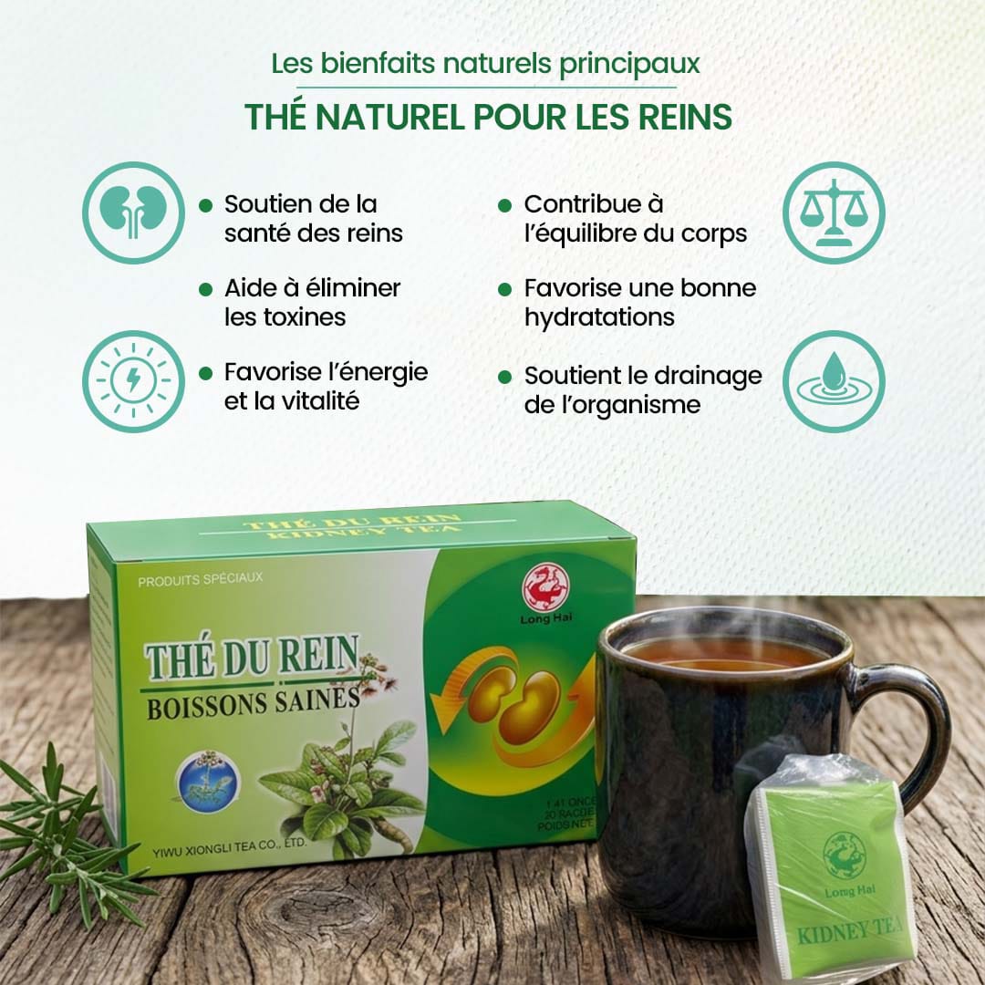 Thé du Rein - Le thé aux plantes qui soutient vos reins et favorise l’élimination