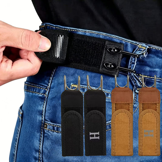 Paire de ceinture invisible ajustable pour homme et Femme