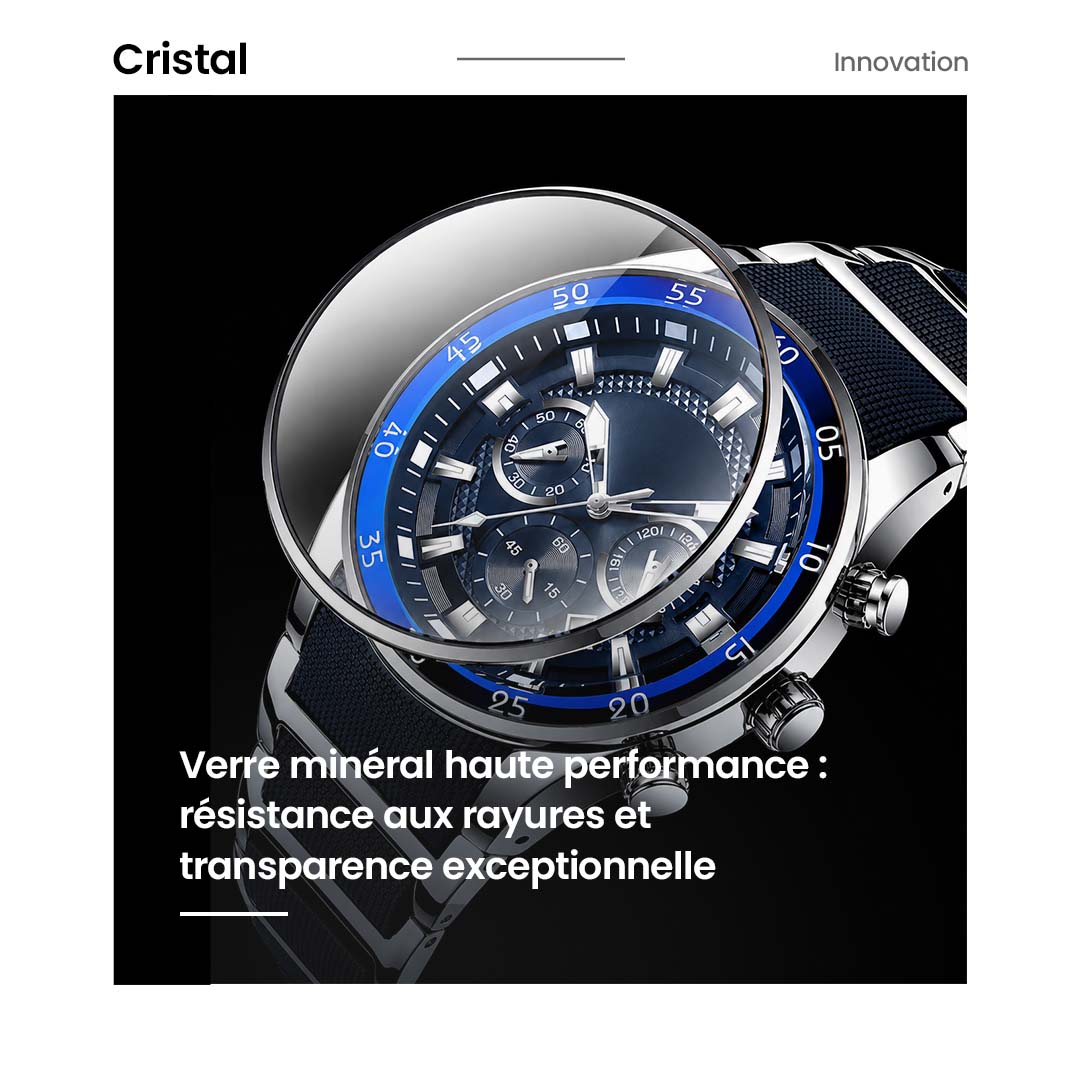 Montre de Luxe Multifoncion REWARD Authentique pour Homme